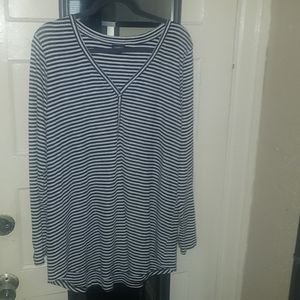Long sleeve striped Tshirt